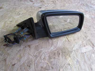 BMW Door Mirror Assembly w/ Mirror Glass Lens, Front Right 51167189516 E60 525i 530i 545i4